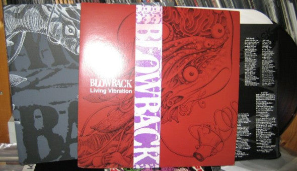 Blowback (3) : Living Vibration (LP, Album, Ltd, Mar)